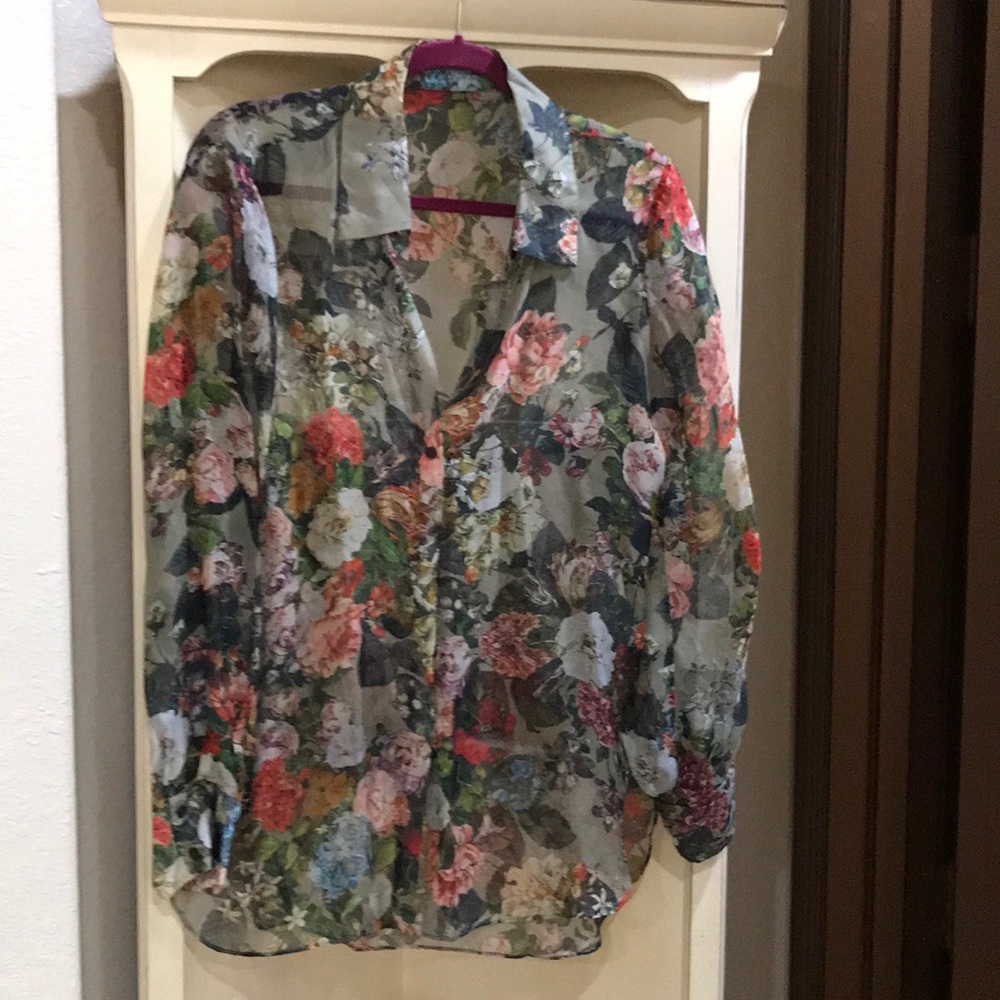 💯 silk blouse